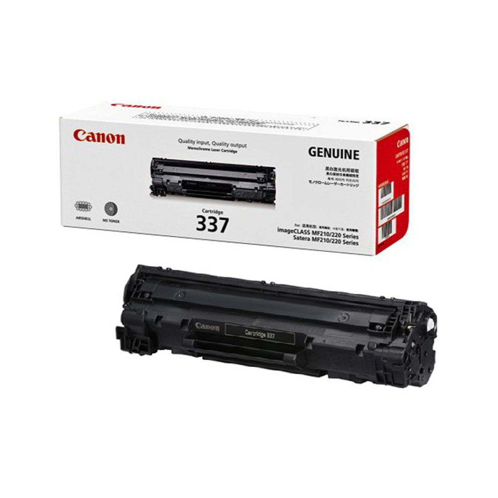 Canon CRG 337 Laser Toner Cartridge, Black, Standard